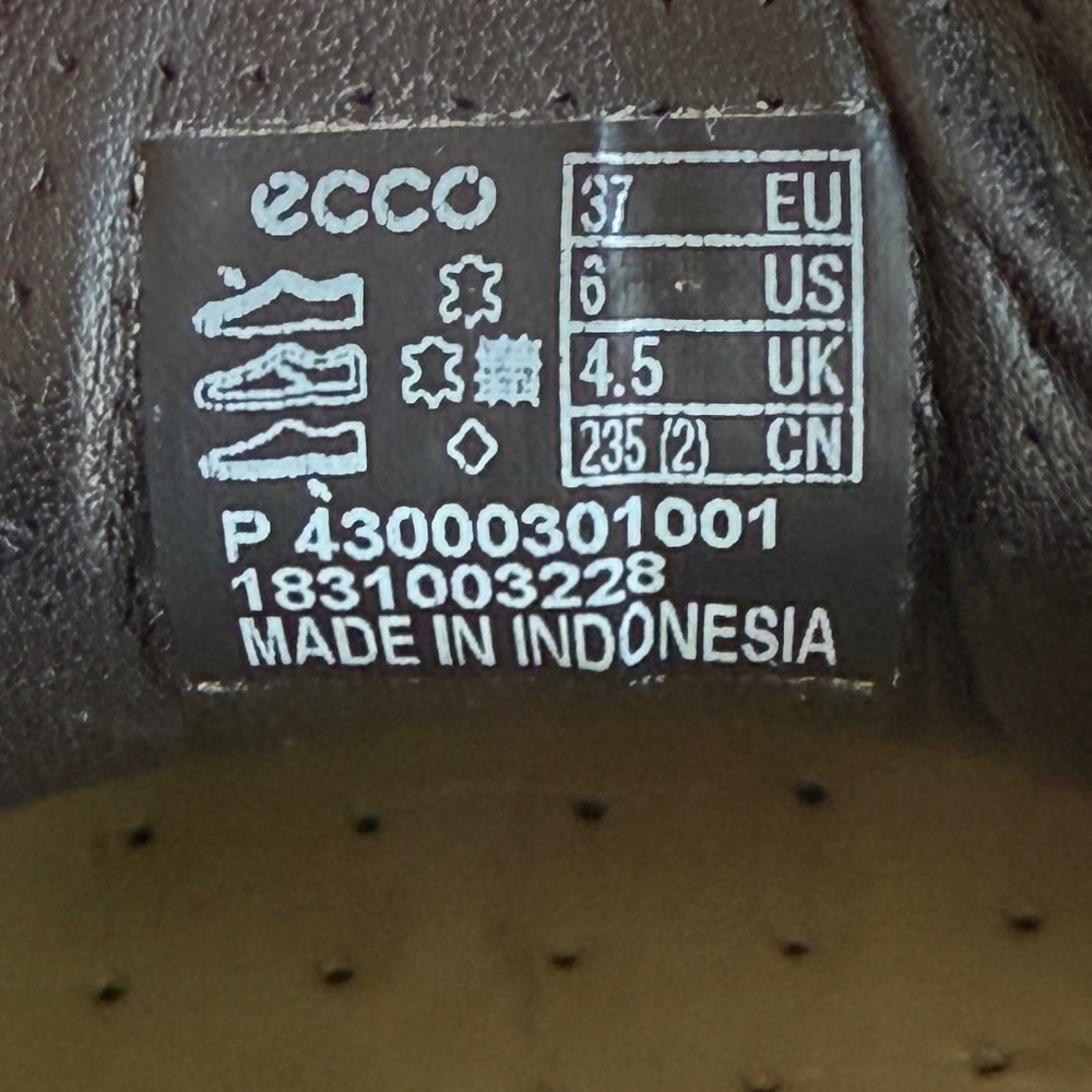 ecco Soft 7 Leather Lows Women's Size 6 - Picture 6 of 7